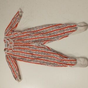 Lanz of Salzburg Vintage Red and White Kids Pajamas